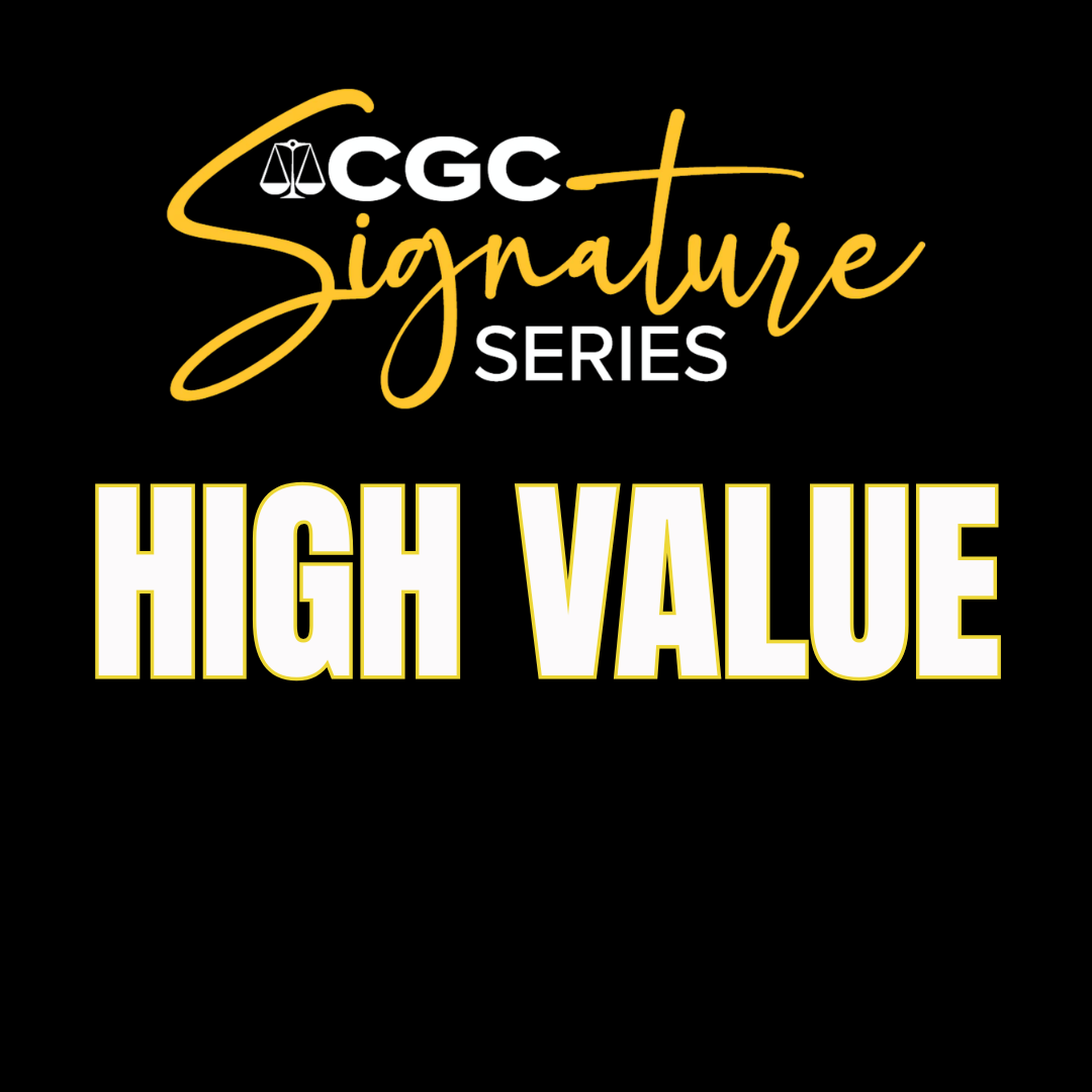 CGC Signature Series Grading High Value