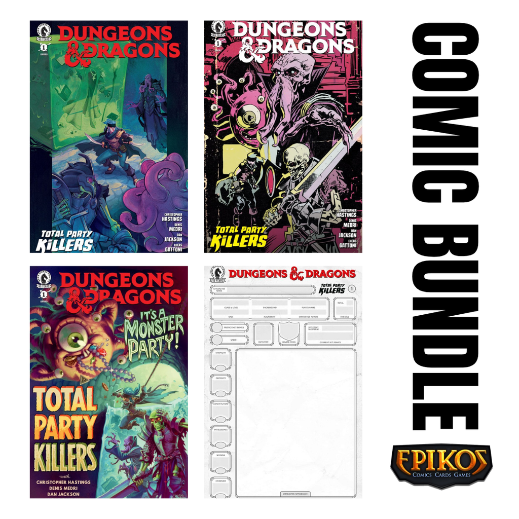 Dungeons & Dragons: Total Party Killers #1  Comic Bundle PRE-ORDER