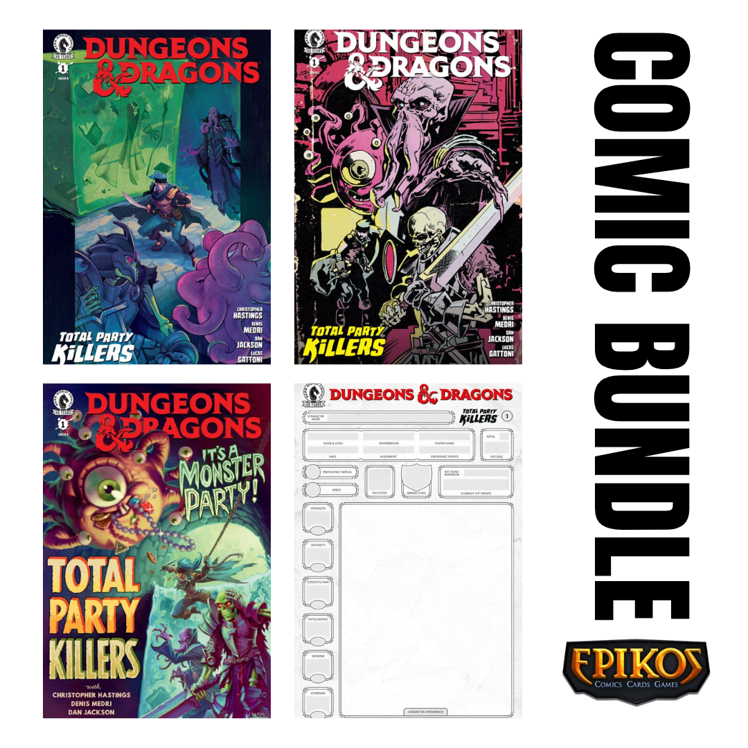 Dungeons & Dragons: Total Party Killers #1  Comic Bundle PRE-ORDER