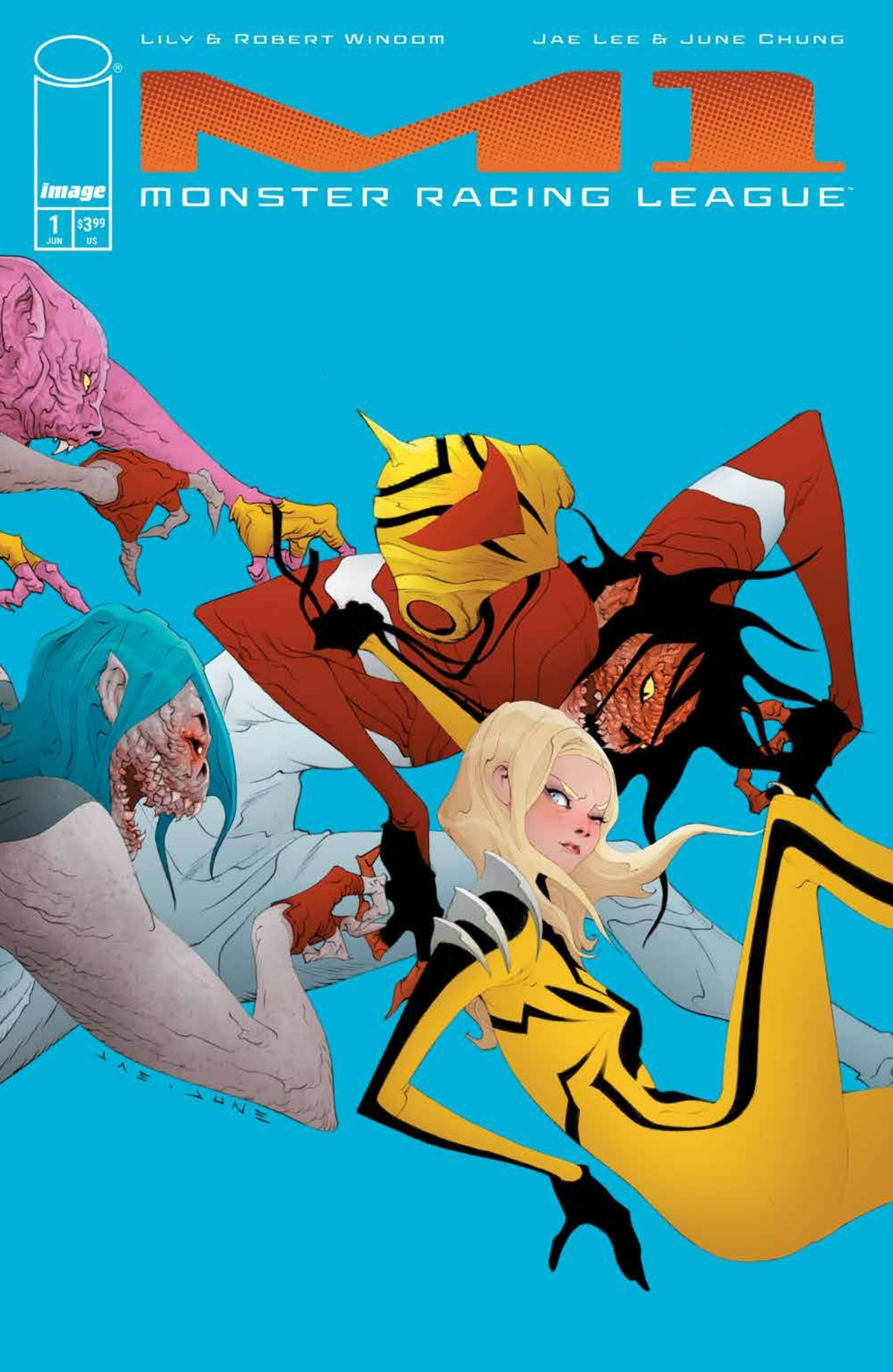 M1: Monster Racing League HeroesCon Exclusive by Jae Lee