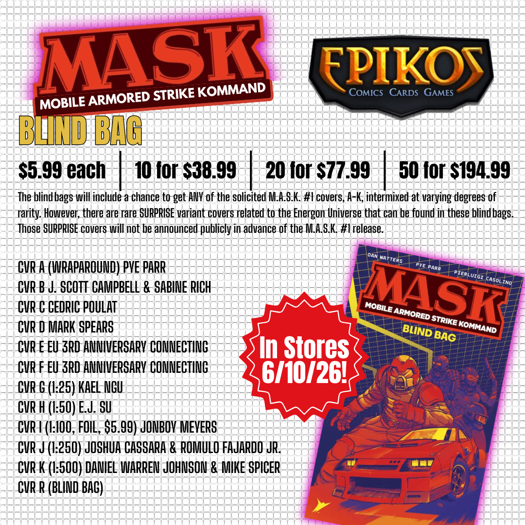 MASK #1 Blind Bag PRE-ORDER