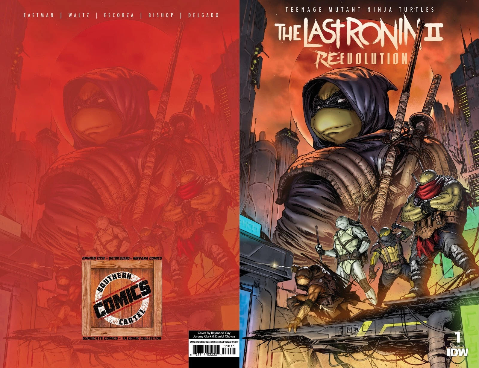 TMNT The Last Ronin II Re-Evolution #1 2024 Gay/Clark Epikos Exclusive Cover IDW